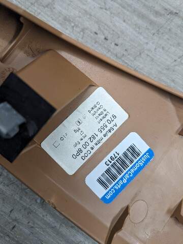 10-16 OEM Porsche Panamera Front Right Passenger Side A Pillar Cover Trim Beige