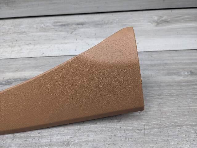 10-16 OEM Porsche Panamera Front Left Driver Side A Pillar Cover Trim Beige
