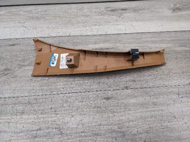 10-16 OEM Porsche Panamera Front Left Driver Side A Pillar Cover Trim Beige
