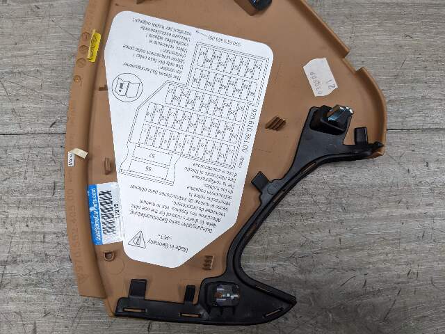 10-16 OEM Porsche Panamera Dashboard Left Driver Side End Cap Trim Cover Beige