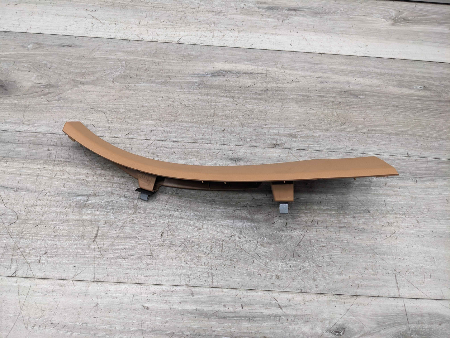 10-16 OEM Porsche Panamera Right Dashboard Speedometer Cluster Trim Cover Beige