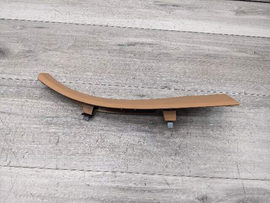 10-16 OEM Porsche Panamera Right Dashboard Speedometer Cluster Trim Cover Beige
