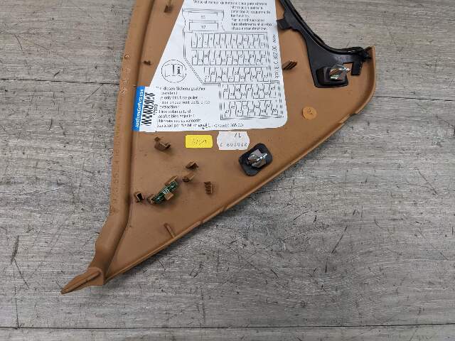 10-16 OEM Porsche Panamera Dashboard Right Passenger Side End Cap Trim Cover