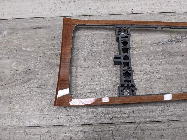 10-16 OEM Porsche Panamera Front Center Console Bezel Trim Wood