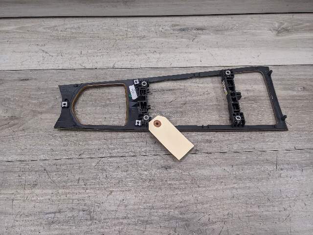 10-16 OEM Porsche Panamera Front Center Console Bezel Trim Wood
