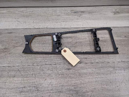 10-16 OEM Porsche Panamera Front Center Console Bezel Trim Wood