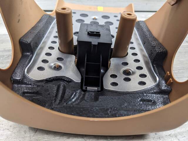 10-16 OEM Porsche Panamera Steering Column Trim Housing Cover Panel Beige