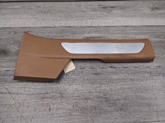 10-16 OEM Porsche Panamera Rear Left Door Sill Trim Beige