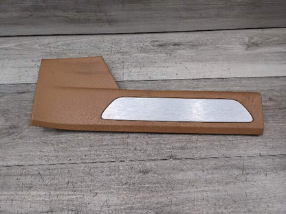 10-16 OEM Porsche Panamera Rear Right Door Sill Trim Beige