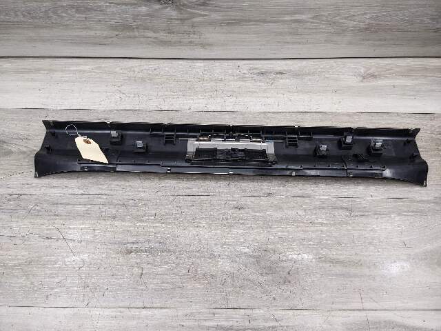 10-16 OEM Porsche Panamera Rear Bumper Trunk Lid Sill Trim Scuff Plate