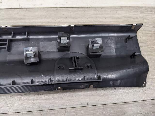 10-16 OEM Porsche Panamera Rear Bumper Trunk Lid Sill Trim Scuff Plate