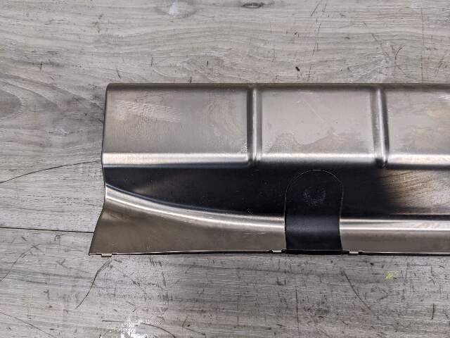 10-16 OEM Porsche Panamera Rear Bumper Trunk Lid Sill Trim Scuff Plate