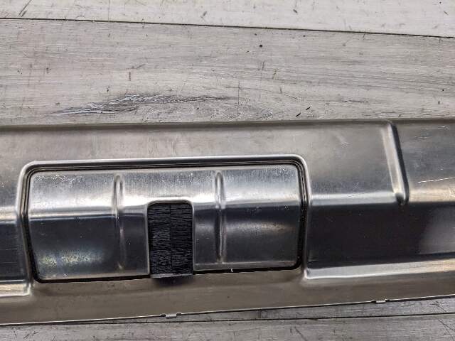 10-16 OEM Porsche Panamera Rear Bumper Trunk Lid Sill Trim Scuff Plate
