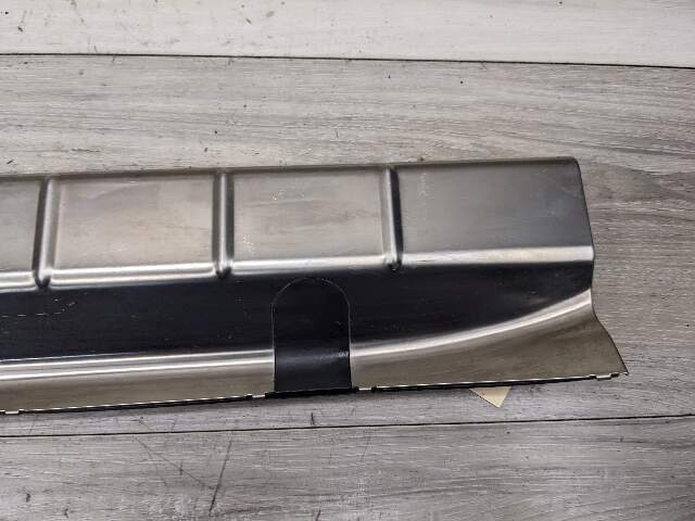 10-16 OEM Porsche Panamera Rear Bumper Trunk Lid Sill Trim Scuff Plate