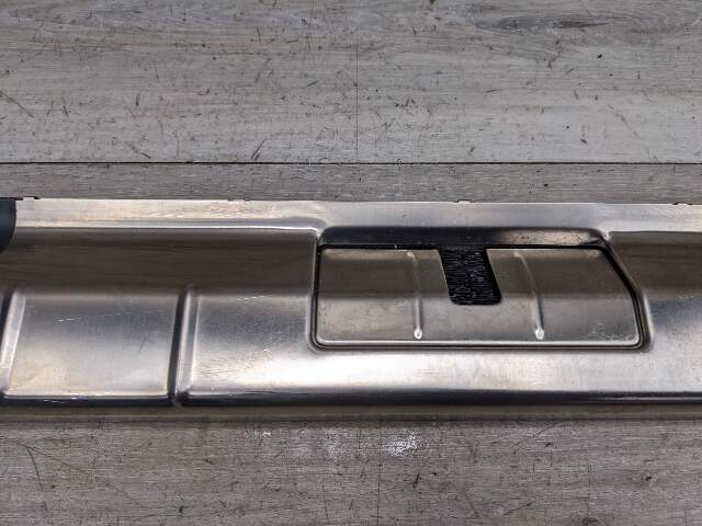 10-16 OEM Porsche Panamera Rear Bumper Trunk Lid Sill Trim Scuff Plate