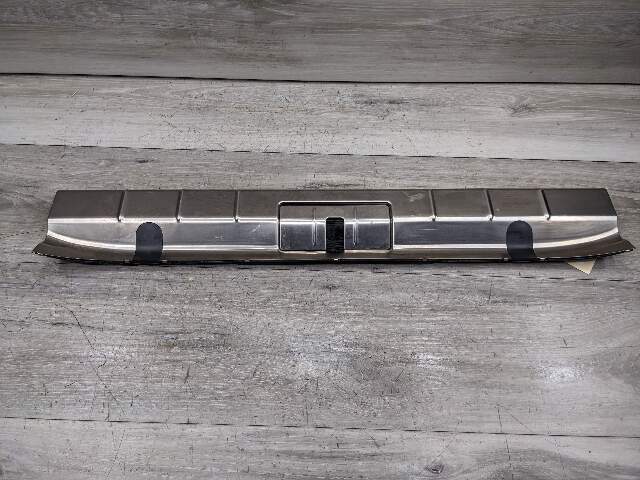 10-16 OEM Porsche Panamera Rear Bumper Trunk Lid Sill Trim Scuff Plate