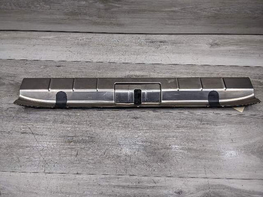 10-16 OEM Porsche Panamera Rear Bumper Trunk Lid Sill Trim Scuff Plate