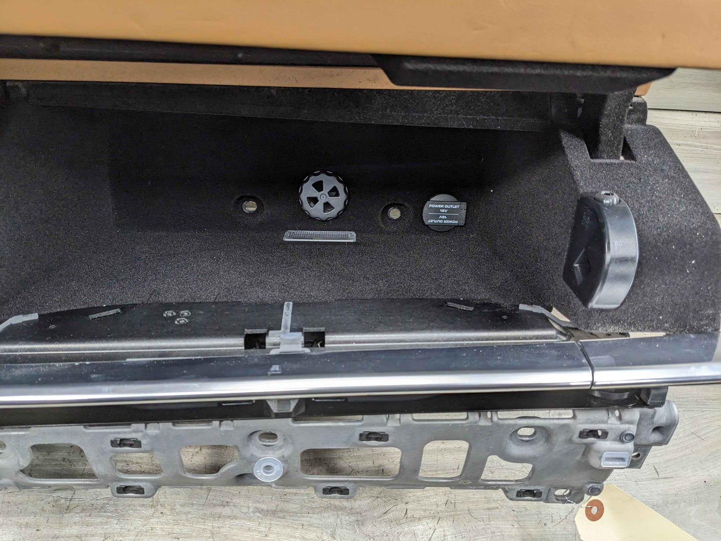 10-16 OEM Porsche Panamera Turbo Front Dashboard Glove Box Storage Compartment