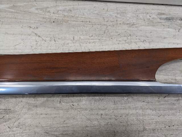 10-16 OEM Porsche Panamera Front Driver Side Inner Door Panel Wood Trim Molding