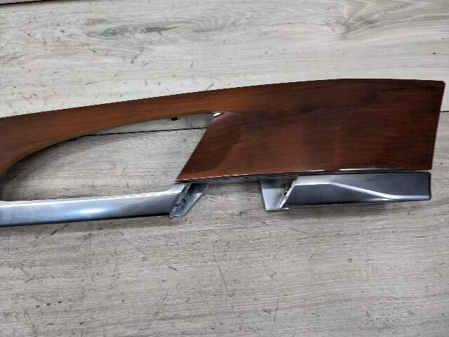 10-16 OEM Porsche Panamera Front Driver Side Inner Door Panel Wood Trim Molding