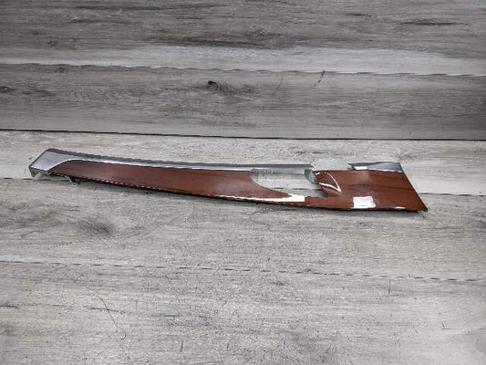 10-16 OEM Porsche Panamera Front Passenger Side Door Panel Wood Trim Molding