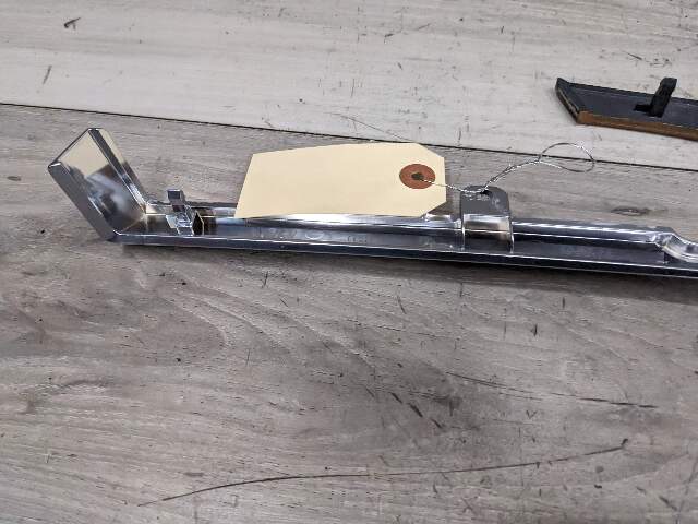 10-16 OEM Porsche Panamera Rear Left Driver Side Inner Door Panel Wood Trim