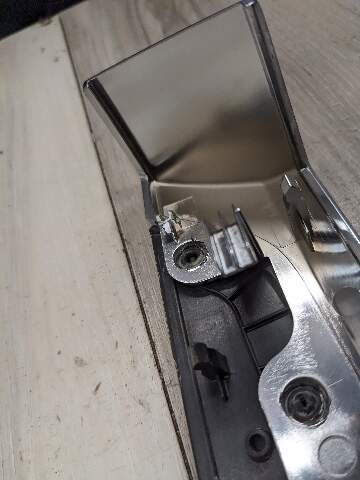 10-16 OEM Porsche Panamera Rear Left Driver Side Inner Door Panel Wood Trim