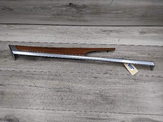 10-16 OEM Porsche Panamera Rear Left Driver Side Inner Door Panel Wood Trim