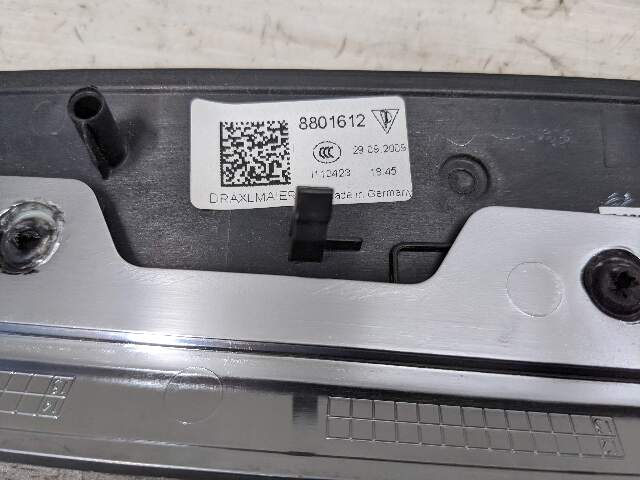 10-16 OEM Porsche Panamera Rear Right Passenger Side Inner Door Panel Wood Trim