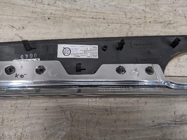 10-16 OEM Porsche Panamera Rear Right Passenger Side Inner Door Panel Wood Trim