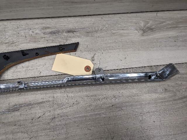 10-16 OEM Porsche Panamera Rear Right Passenger Side Inner Door Panel Wood Trim