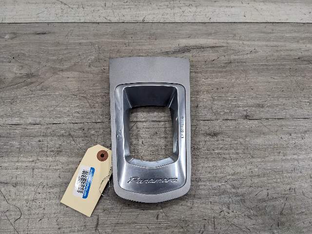 10-16 OEM Porsche Panamera Center Console Gear Shifter Bezel Trim