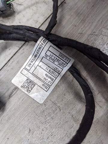 16-19 OEM BMW G11 G12 740 750 Rear Bumper Parking Harness PDC Sensors Grau