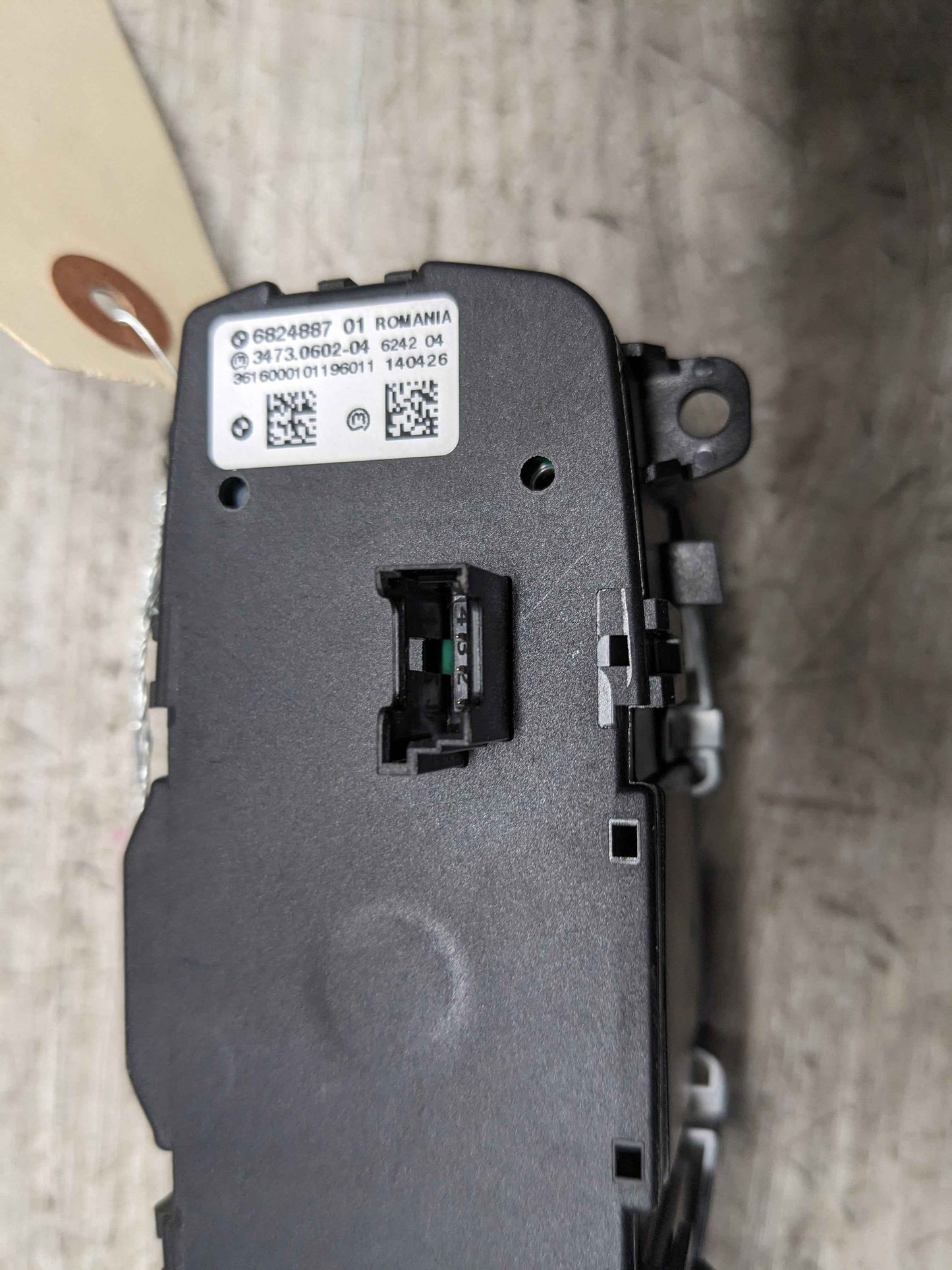 14-18 OEM BMW F15 F85 X6 X5 M Headlight Switch Control Panel Light Module BLACK
