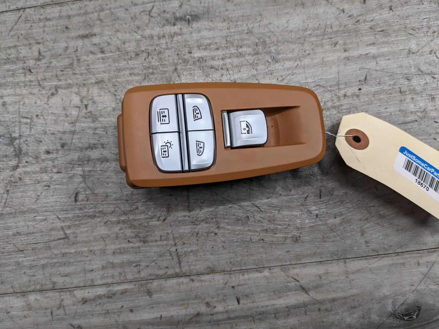 16-22 OEM BMW G07 G12 740 750 Rear Left Right Window Door Sun Shade Switch