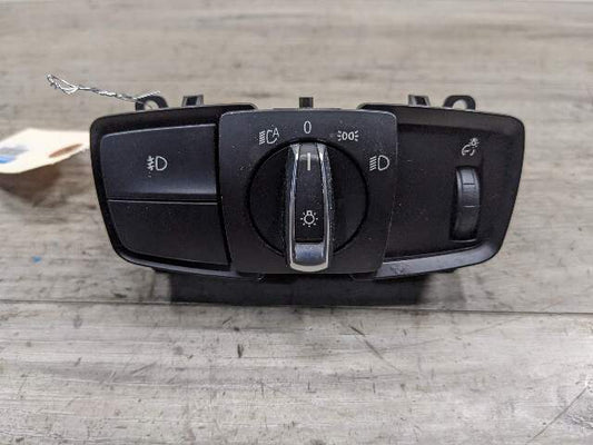 OEM BMW F15 F16 F85 F86 X5 X6 Headlight Switch Control Panel Light Module BLACK