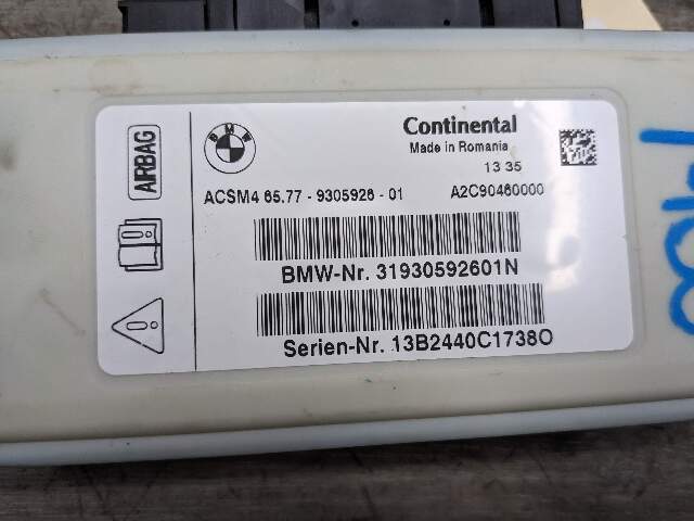 OEM BMW F22 F30 F06 F10 F12 F13 F15 F16 F85 F86 SRS Airbag Control Module ACSM4