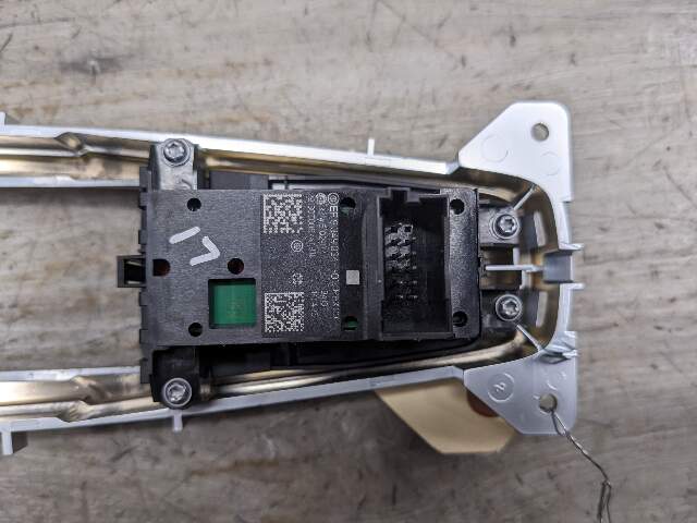12-19 OEM BMW F15 F16 F85 F86 M Parking Brake Switch w/ Gear Shifter Trim Cover