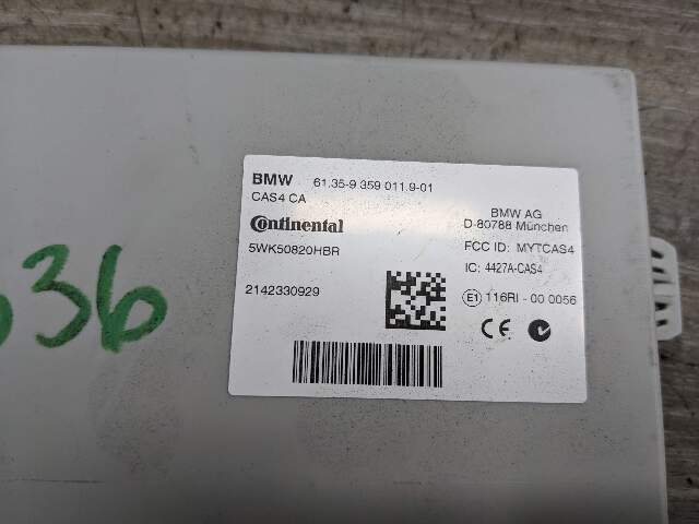 OEM BMW F06 F10 N63 DME ECU Engine Control Module Unit CAS +Key MEVD1728 SET