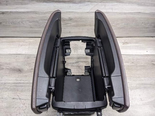 12-19 OEM BMW F15 F16 F85 F86 X5 X6 M Front Center Console Arm Rest Leather