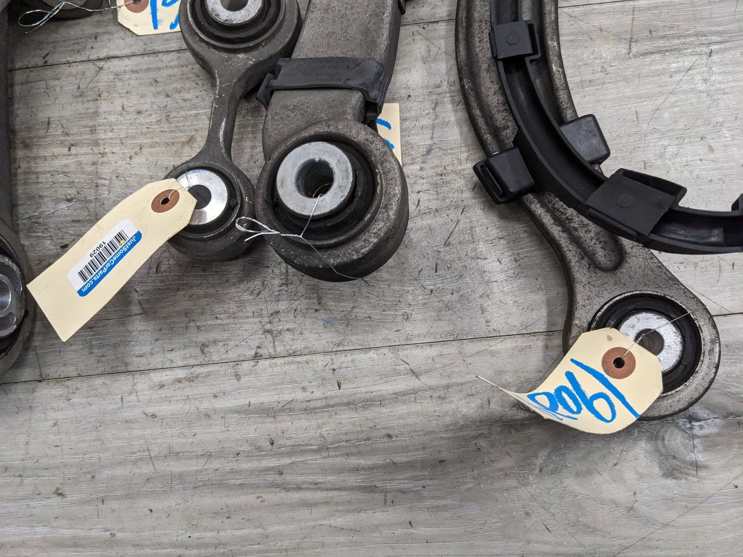 OEM BMW F06 F10 F12 Rear Left Lower Upper Suspension Control Arm Wishbone SET