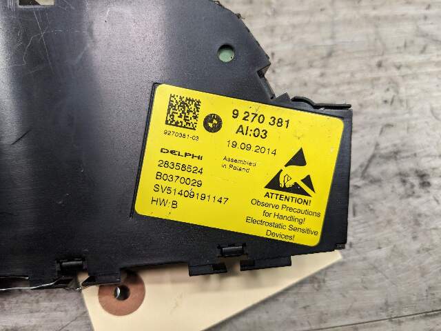 13-16 OEM BMW F10 F02 F07 Front Driver Seat Adjustment Control Switch Memory