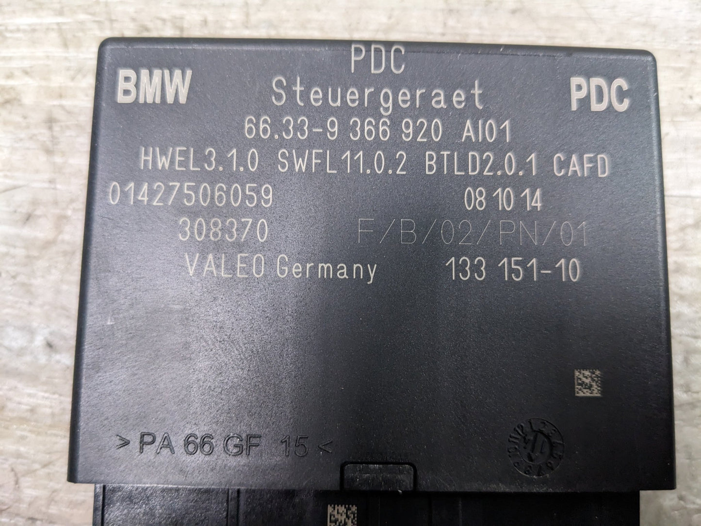 14-18 OEM BMW F15 X5 Parking Distance AID Control Module Unit PDC