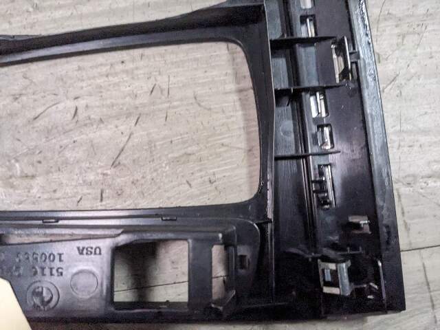 14-18 OEM BMW F15 F16 X5 X6 Center Console Shifter Bezel Trim Cover Panel