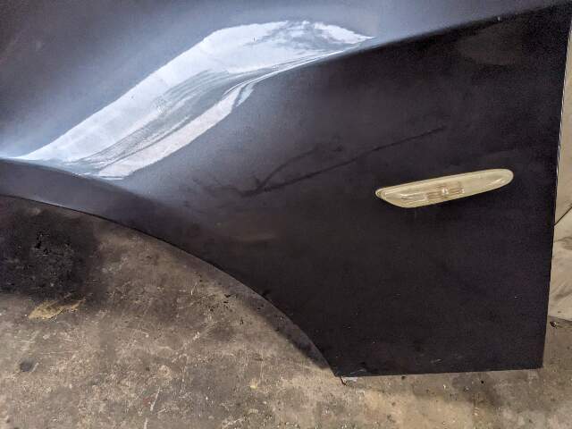 06-11 OEM BMW E90 328 335 Sedan Left Driver Side Fender Panel Grey