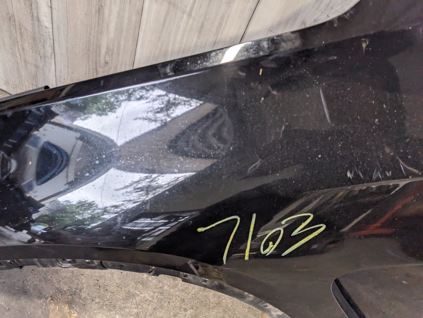 14-18 OEM BMW F15 X5 Front Left Driver Side Fender Panel Black