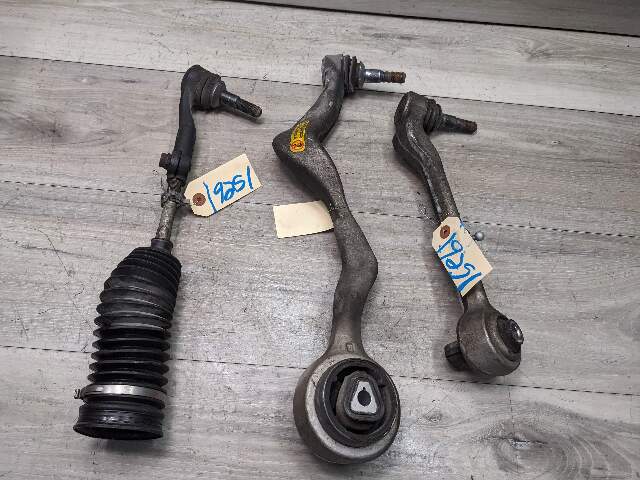 06-13 OEM BMW E82 E90 E92 RWD Front Left Lower Upper Control Arm w/ Tie Rod