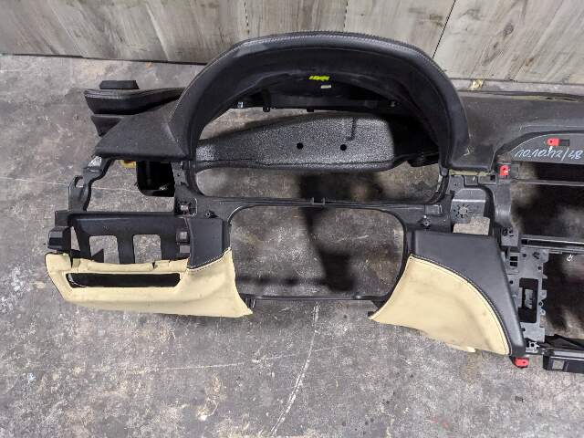 OEM BMW F06 F12 F13 M6 Dashboard Dash Instrument Panel HUD Stich Black Leather*