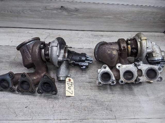 15-20 OEM BMW F87 F80 F82 M2 M3 M4 S55 Engine Turbos Turbocharger EWG 82k mi