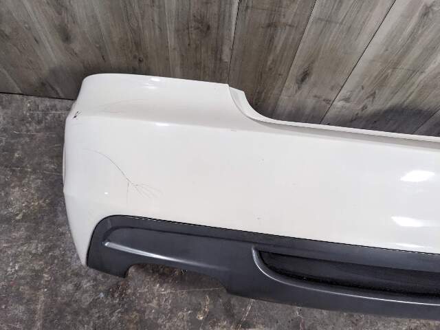 08-13 OEM BMW E88 E82 135i M-Sport Rear Bumper Cover Complete W/O PDC White